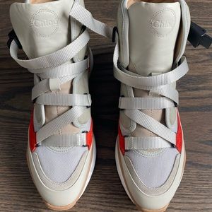 CHLOE high top sonnie sneakers